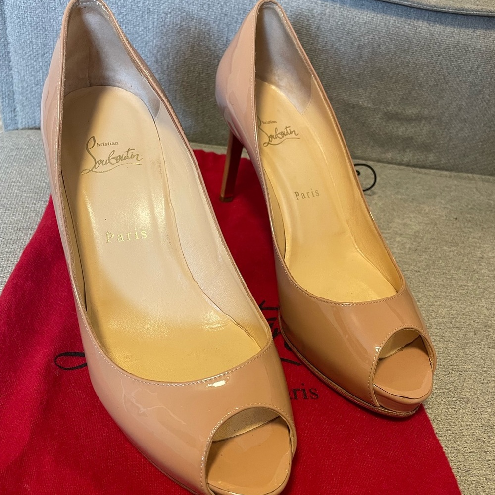 Christian Louboutin No Matter 85mm pumps